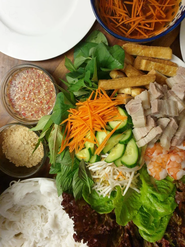 Kambodschanische Küche und gemeinsames Essen