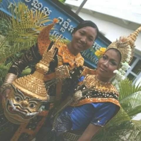 Khmer-Maskentanz