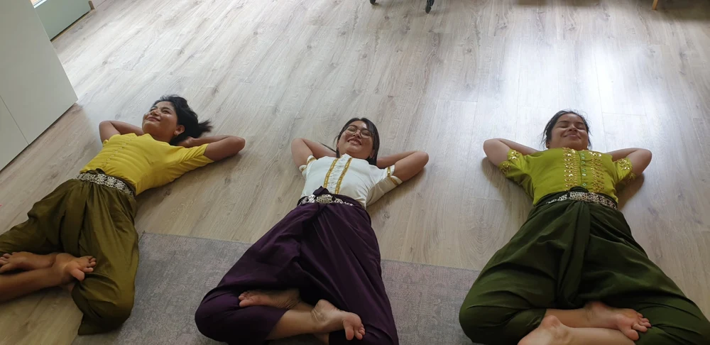 Gemeinsames Tanztraining